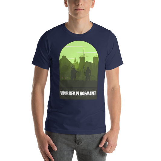 Worker Placement Board Game Mechanic Unisex T-Shirt