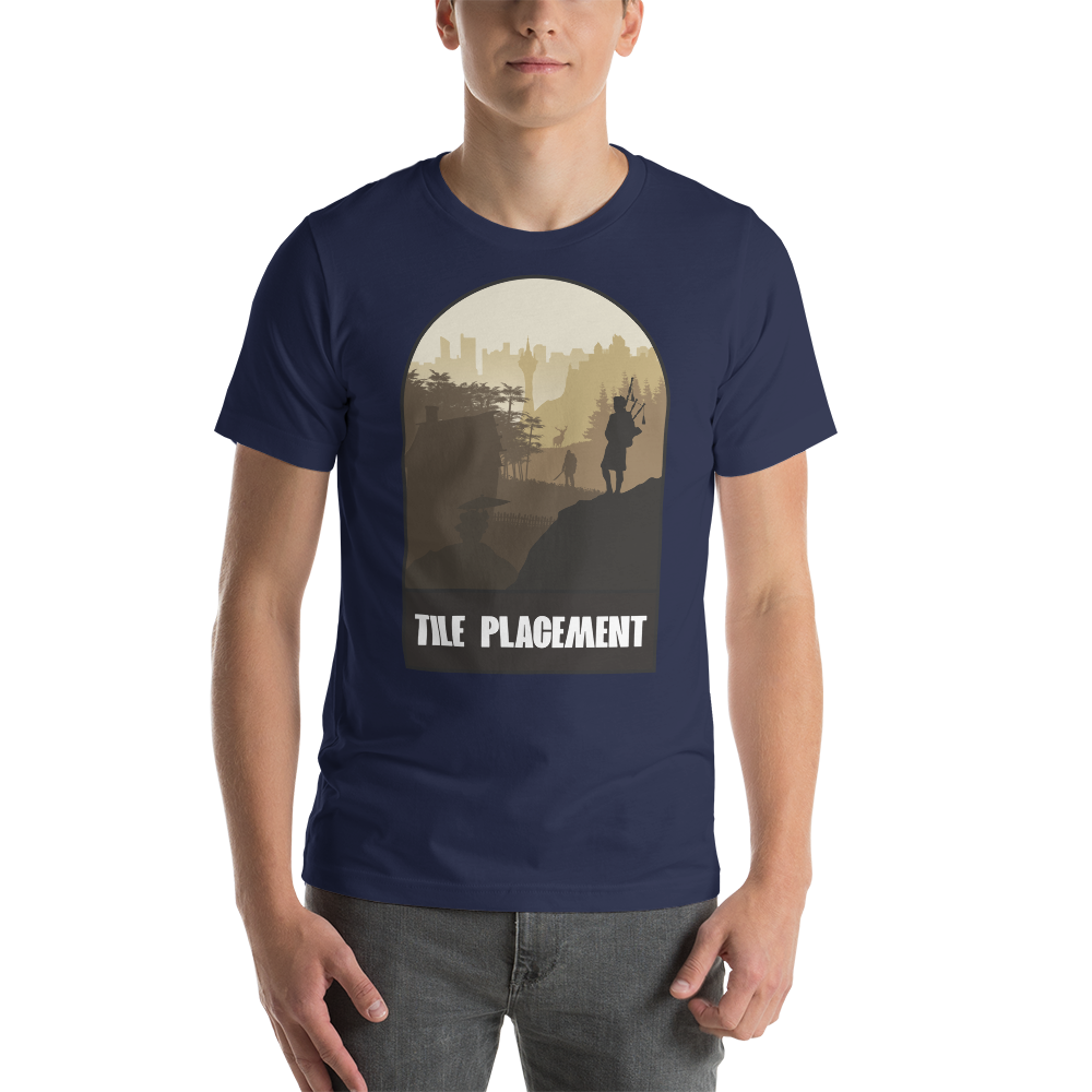 Tile Placement Board Game Mechanic Unisex T-Shirt