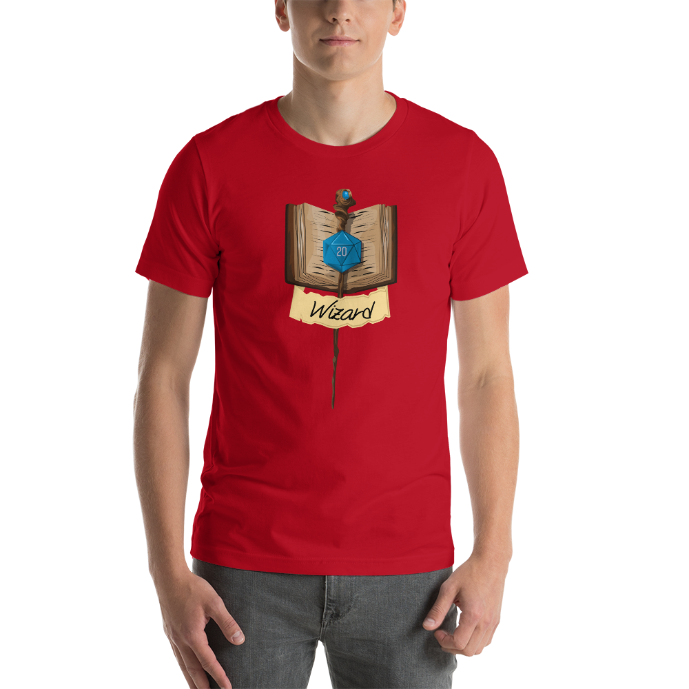 Wizard Fantasy RPG Character class Unisex T-Shirt