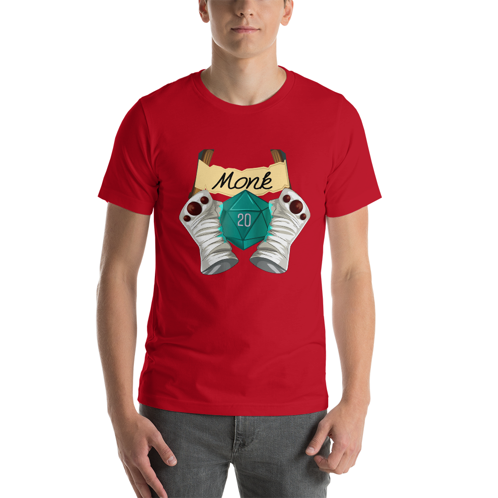 Monk Fantasy RPG Character class Unisex T-Shirt