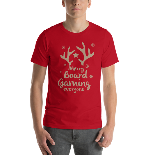 Merry Board Gaming Everyone Christmas Unisex T-Shirt