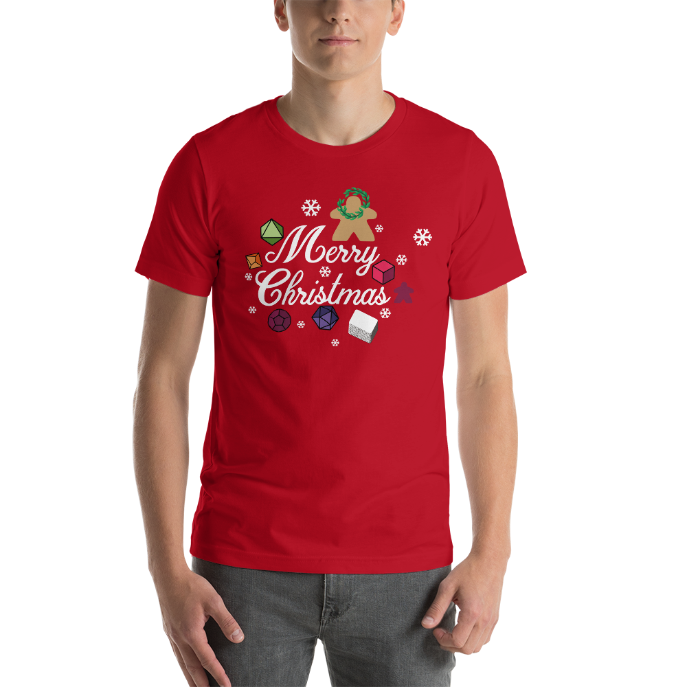 Merry Christmas Board Game Resource Christmas Unisex T-Shirt