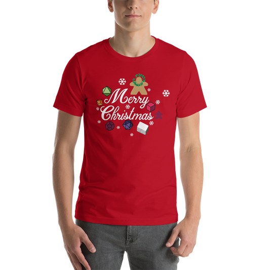 Merry Christmas Board Game Resource Christmas Unisex T-Shirt