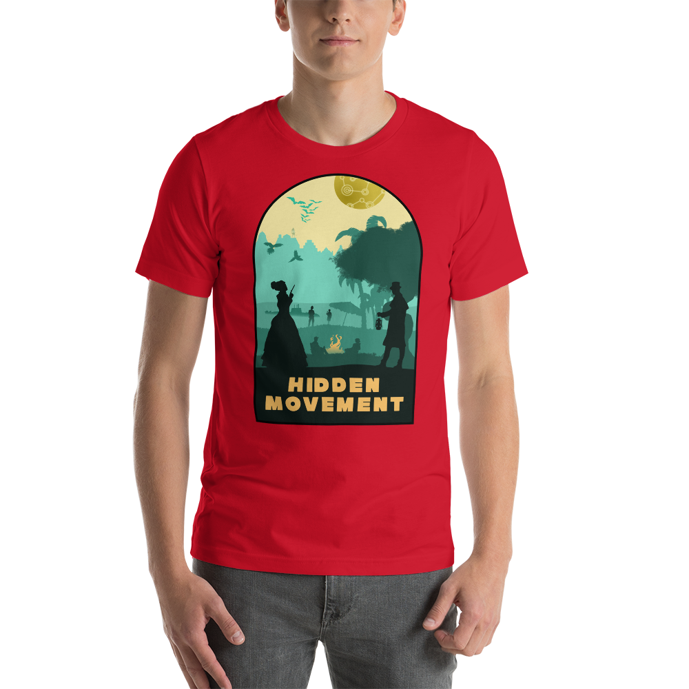 Hidden Movement Board Game Mechanic Unisex T-Shirt