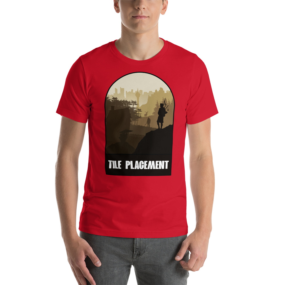 Tile Placement Board Game Mechanic Unisex T-Shirt
