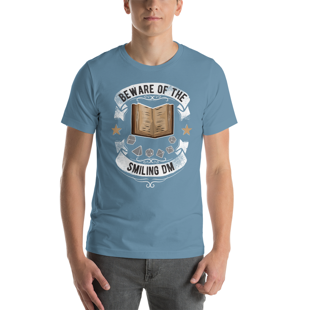 Beware the Smiling DM Dungeon RPG Unisex T-Shirt