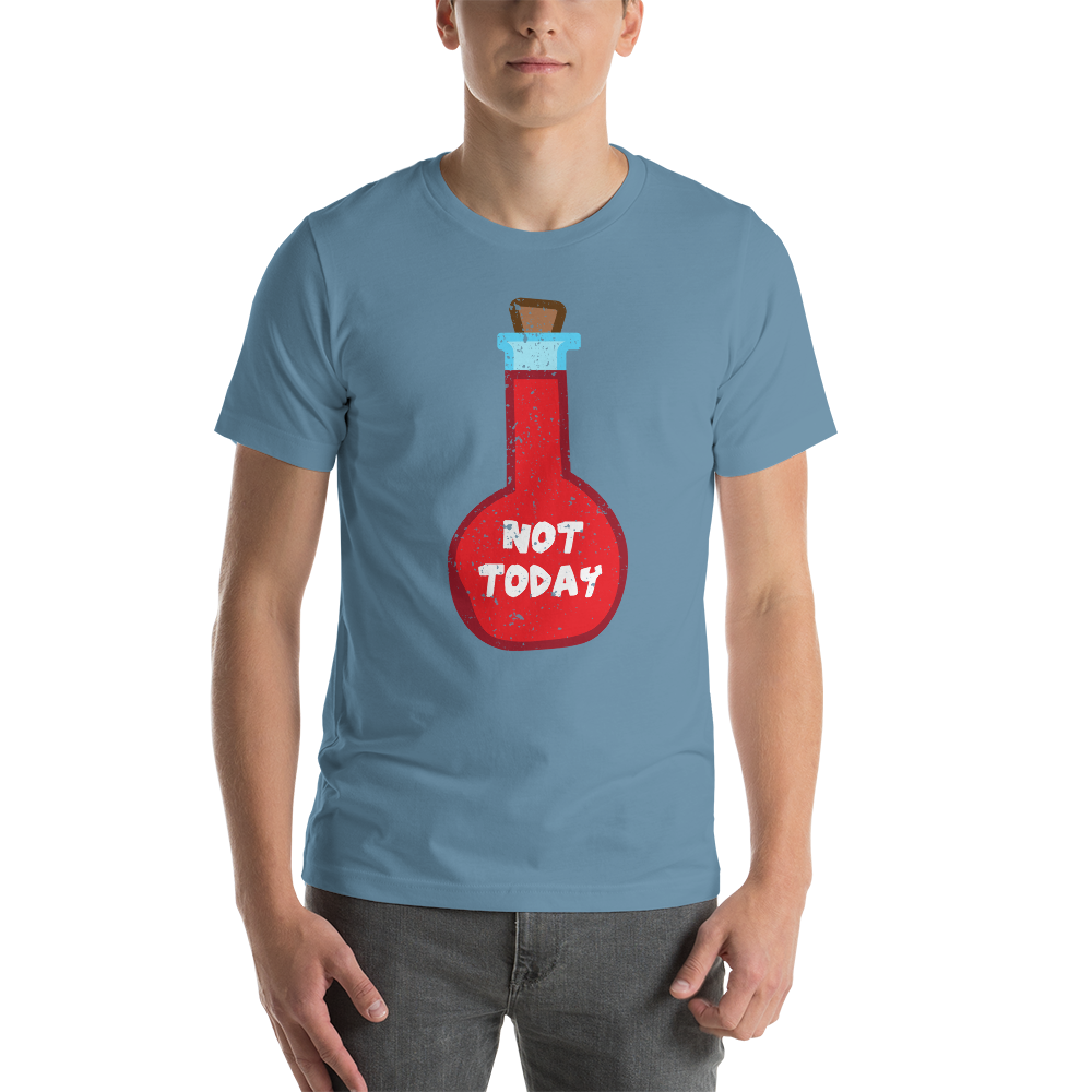 Health Potion Not Today Dungeon RPG Unisex T-Shirt