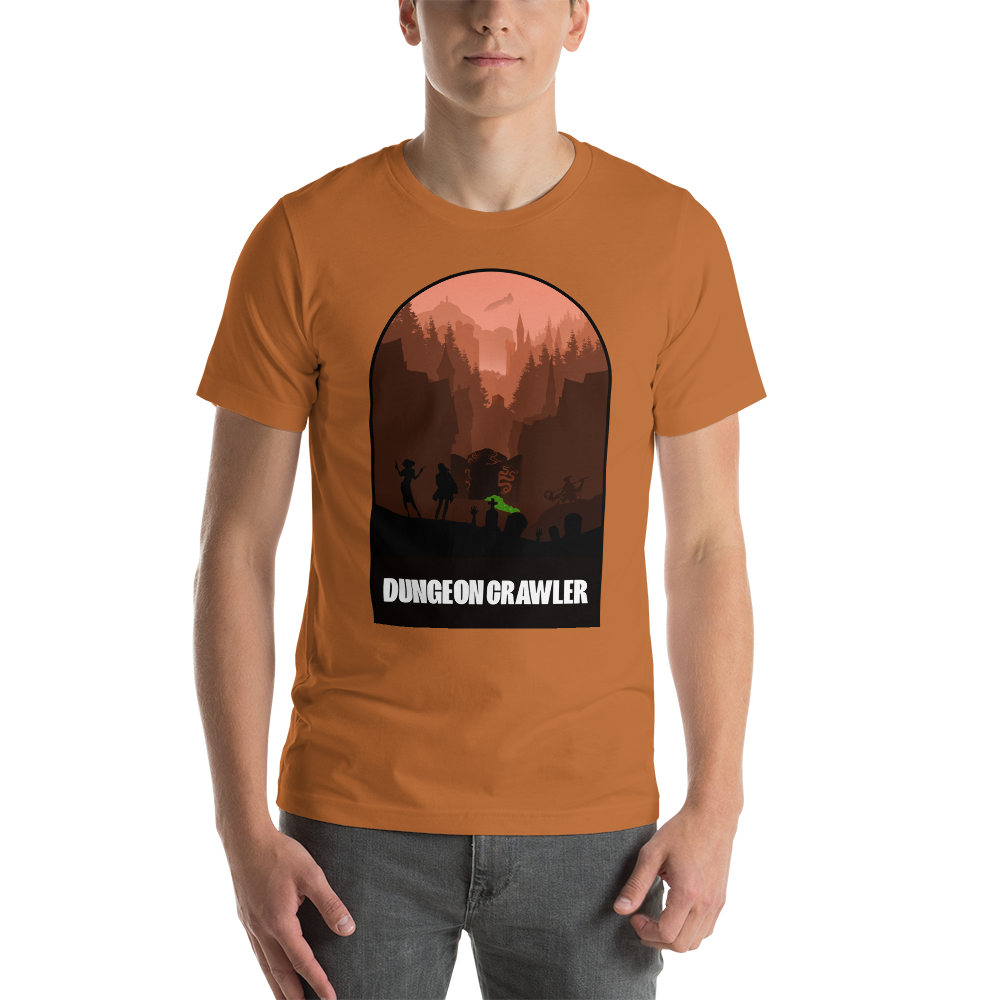 Dungeon Crawler Board Game Mechanic Unisex T-Shirt