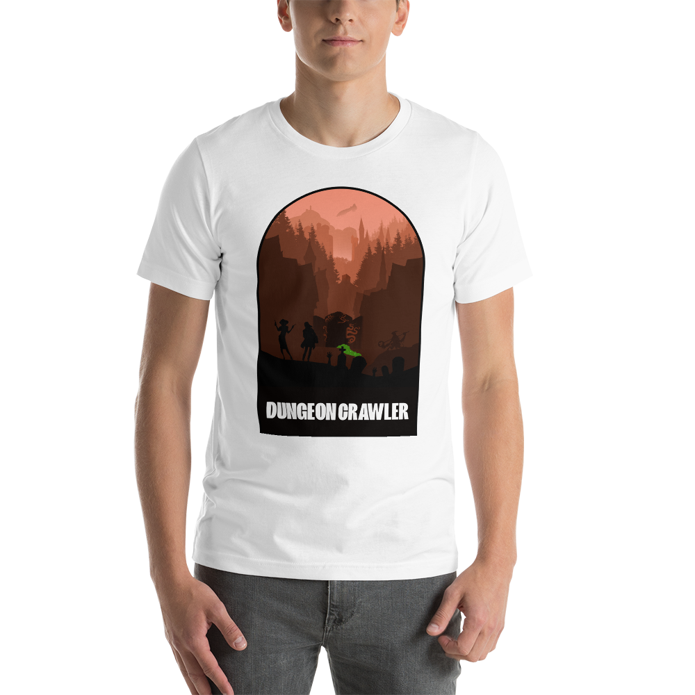 Dungeon Crawler Board Game Mechanic Unisex T-Shirt