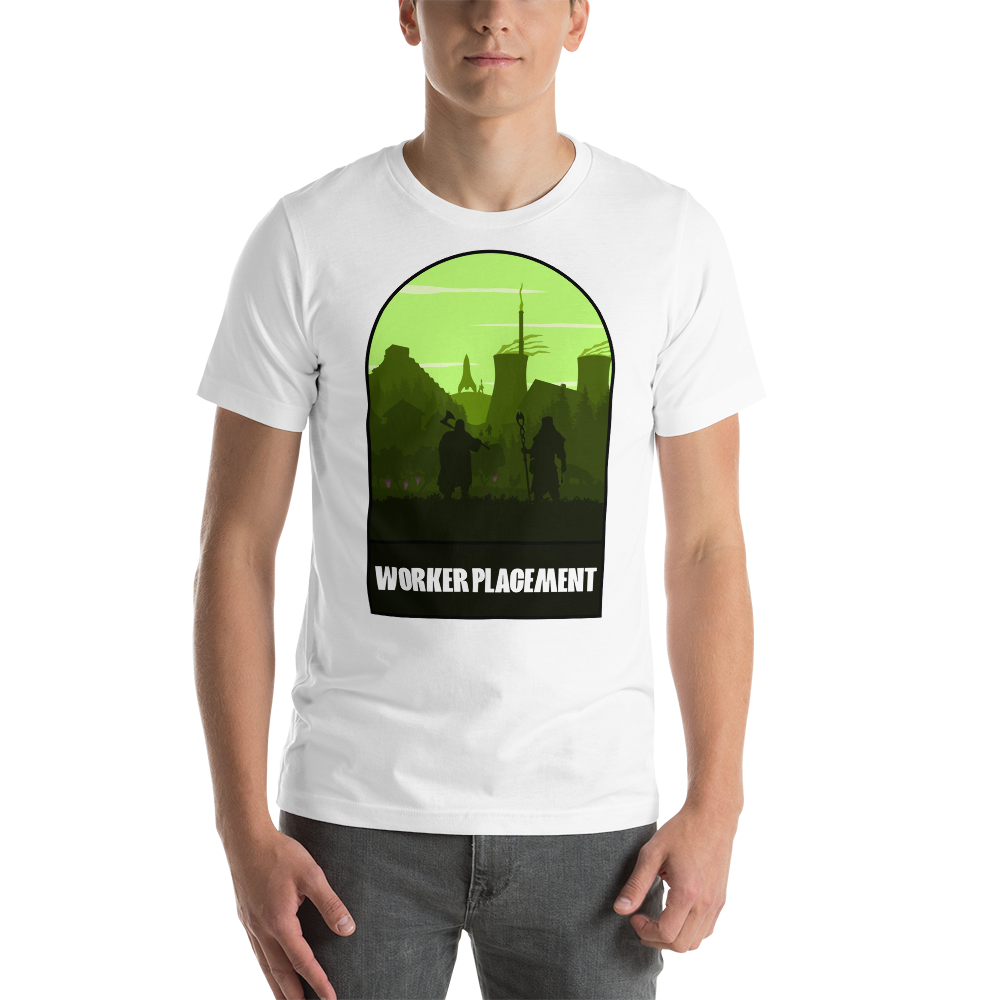 Worker Placement Board Game Mechanic Unisex T-Shirt