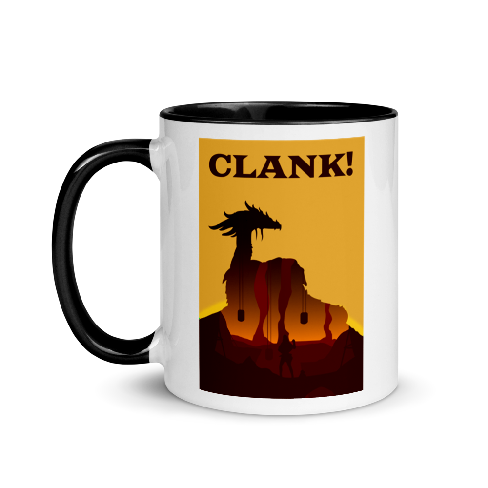 Clank Board Game Silhouette Mug