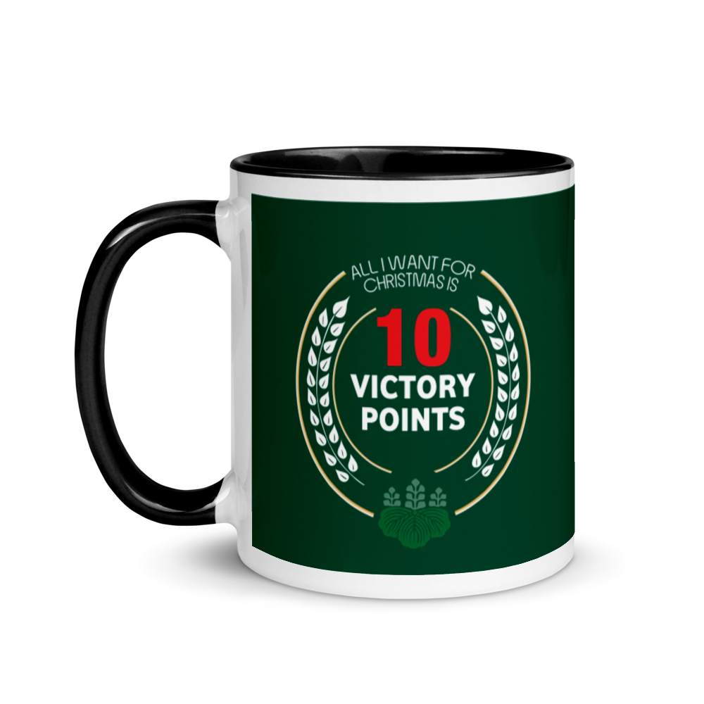 All I Want For Christmas is 10 Victory Points Festive Mug