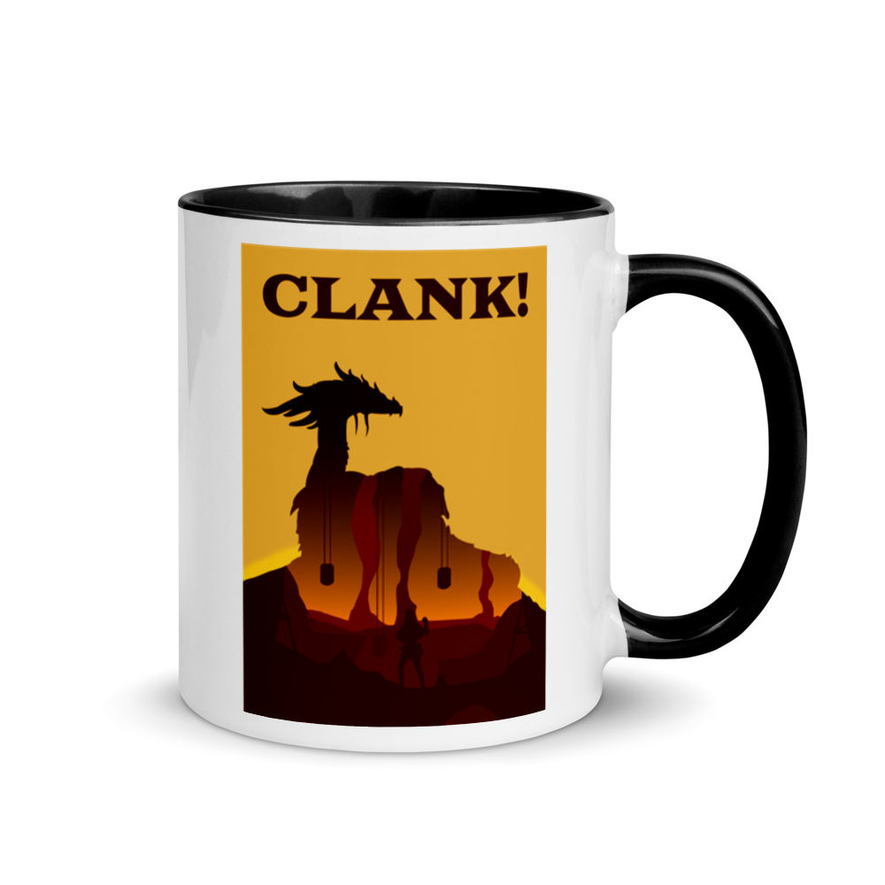 Clank Board Game Silhouette Mug