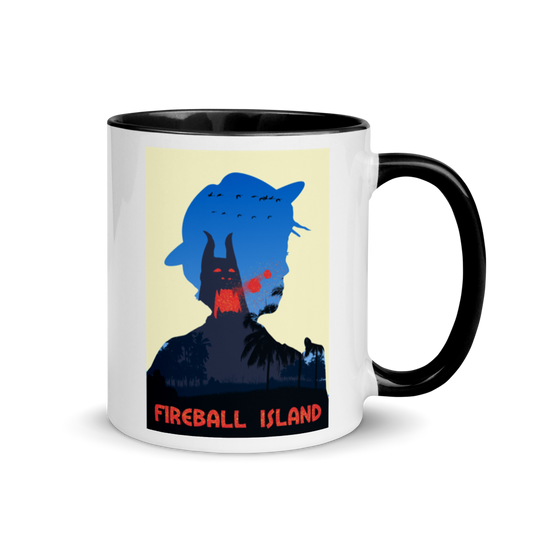 Fireball Island  Board Game Silhouette Mug