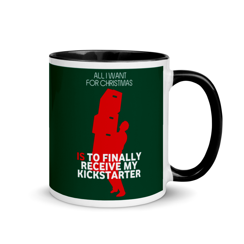 All I Want For Christmas Is To Finally Receive My Kickstarter Festive Mug