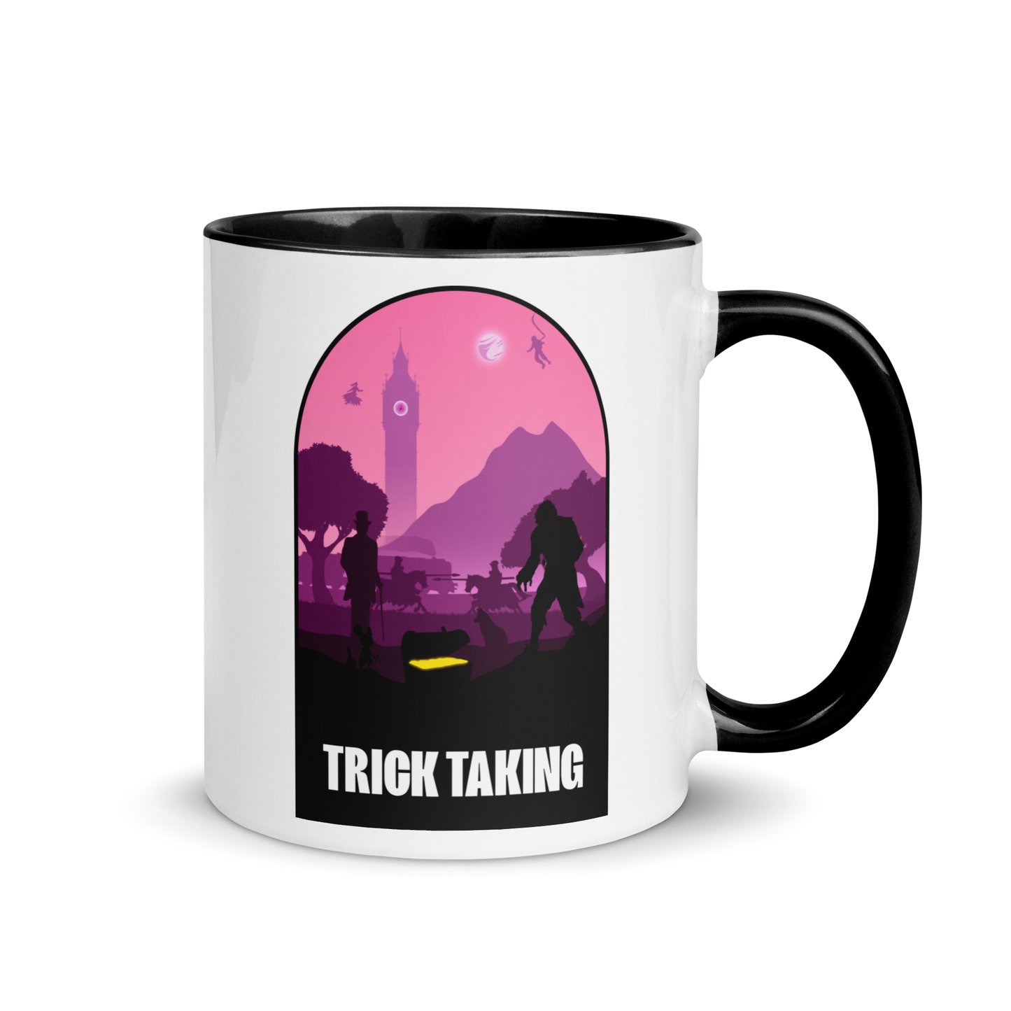 Trick Taking Board Game Mechanic Mug