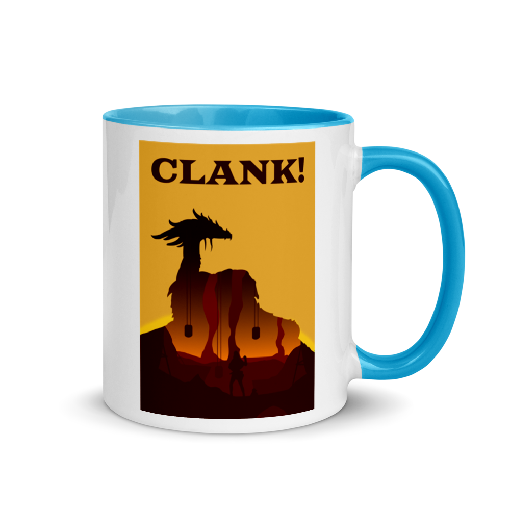Clank Board Game Silhouette Mug