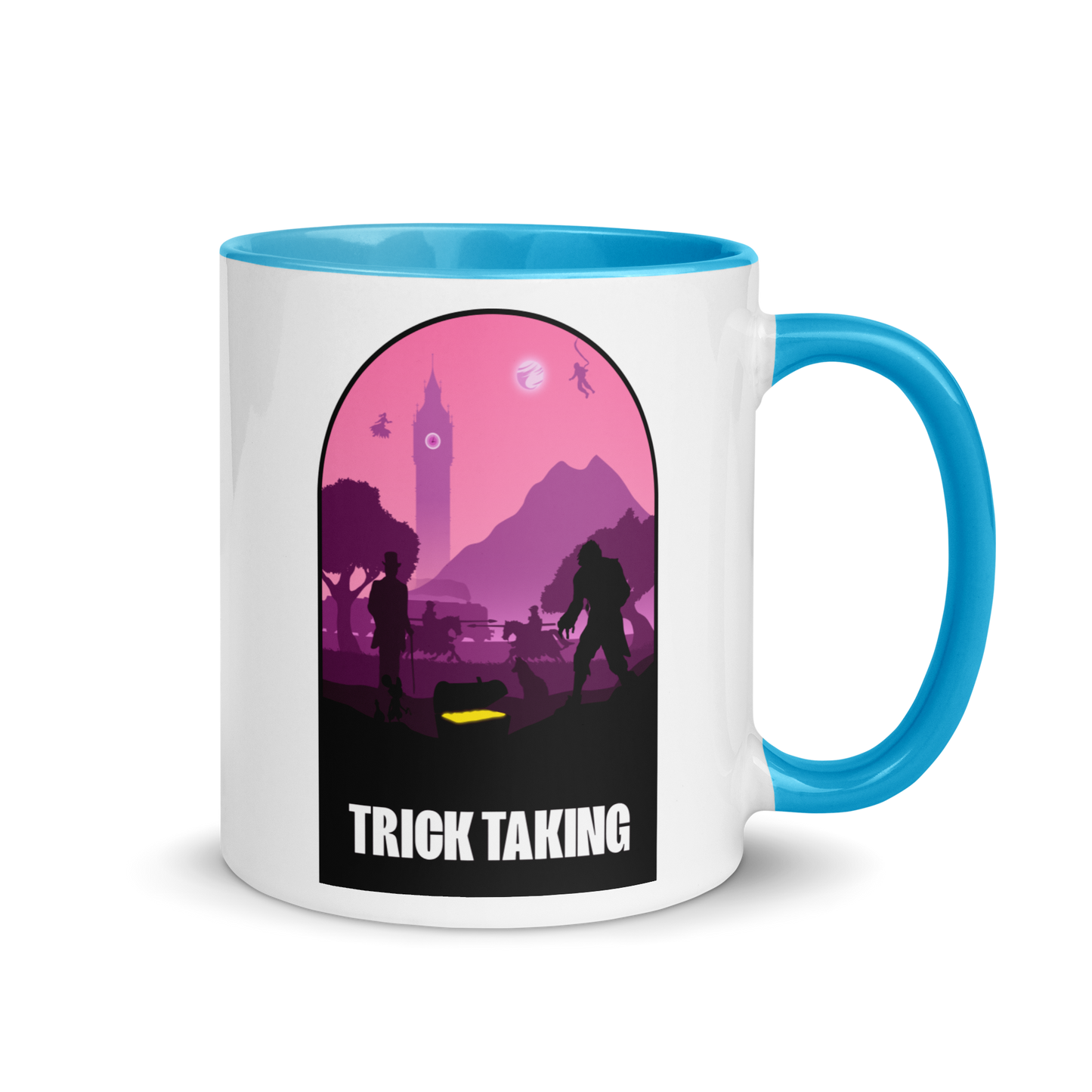 Trick Taking Board Game Mechanic Mug