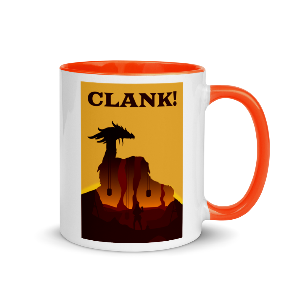 Clank Board Game Silhouette Mug
