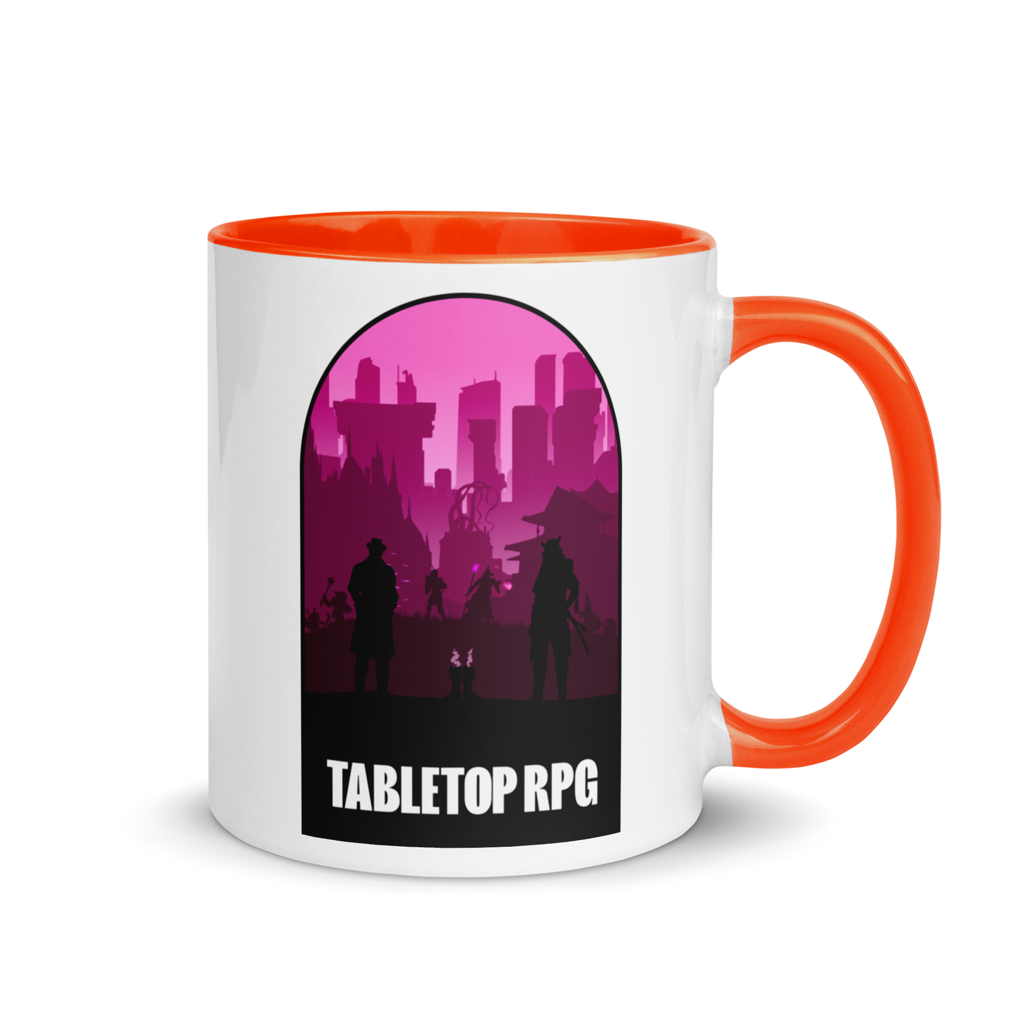 Tabletop RPG (Pink) Board Game Mechanic Mug