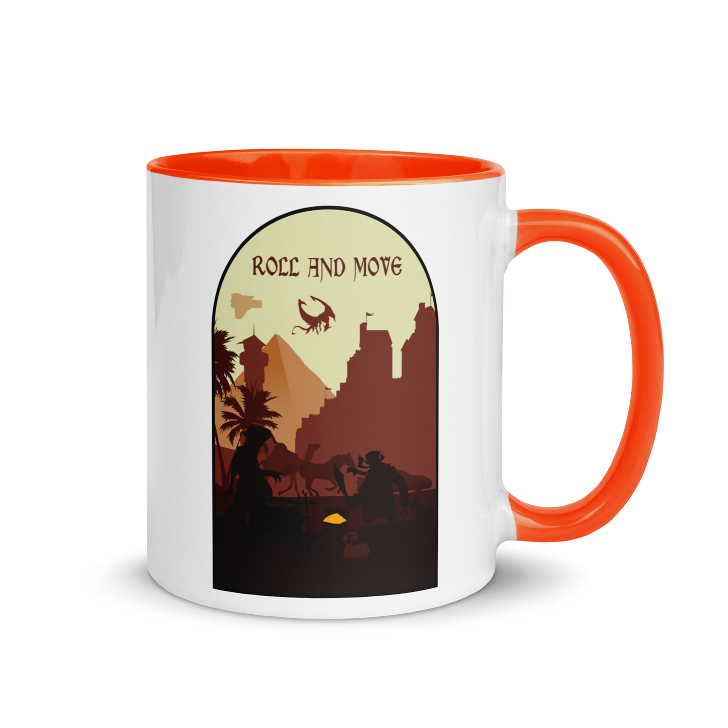 Roll and Move Board Game Mechanic Mug