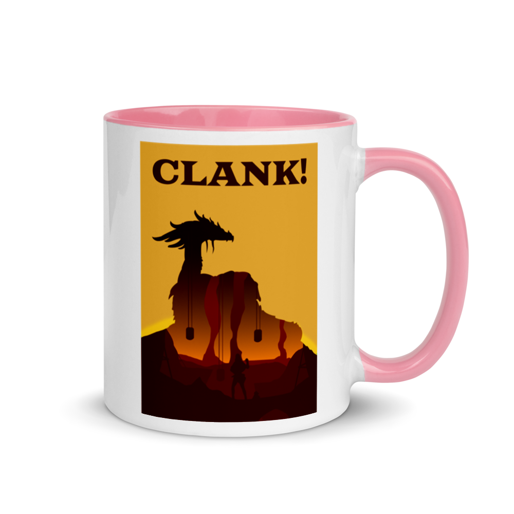Clank Board Game Silhouette Mug
