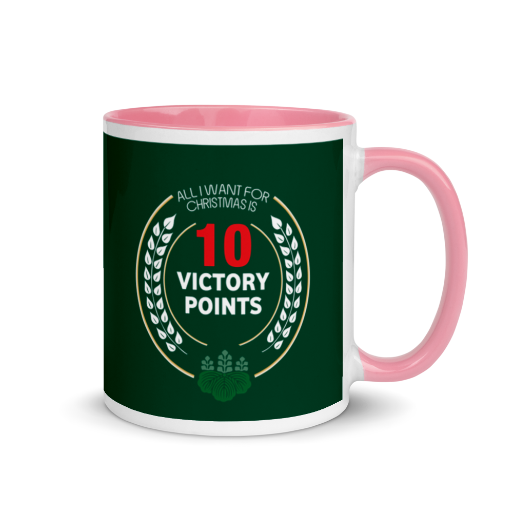 All I Want For Christmas is 10 Victory Points Festive Mug