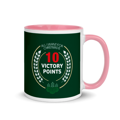 All I Want For Christmas is 10 Victory Points Festive Mug