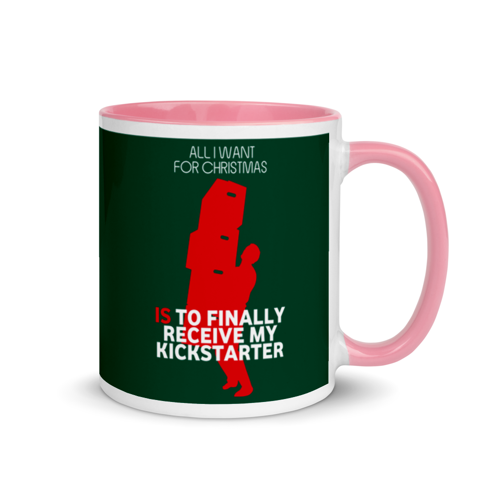 All I Want For Christmas Is To Finally Receive My Kickstarter Festive Mug