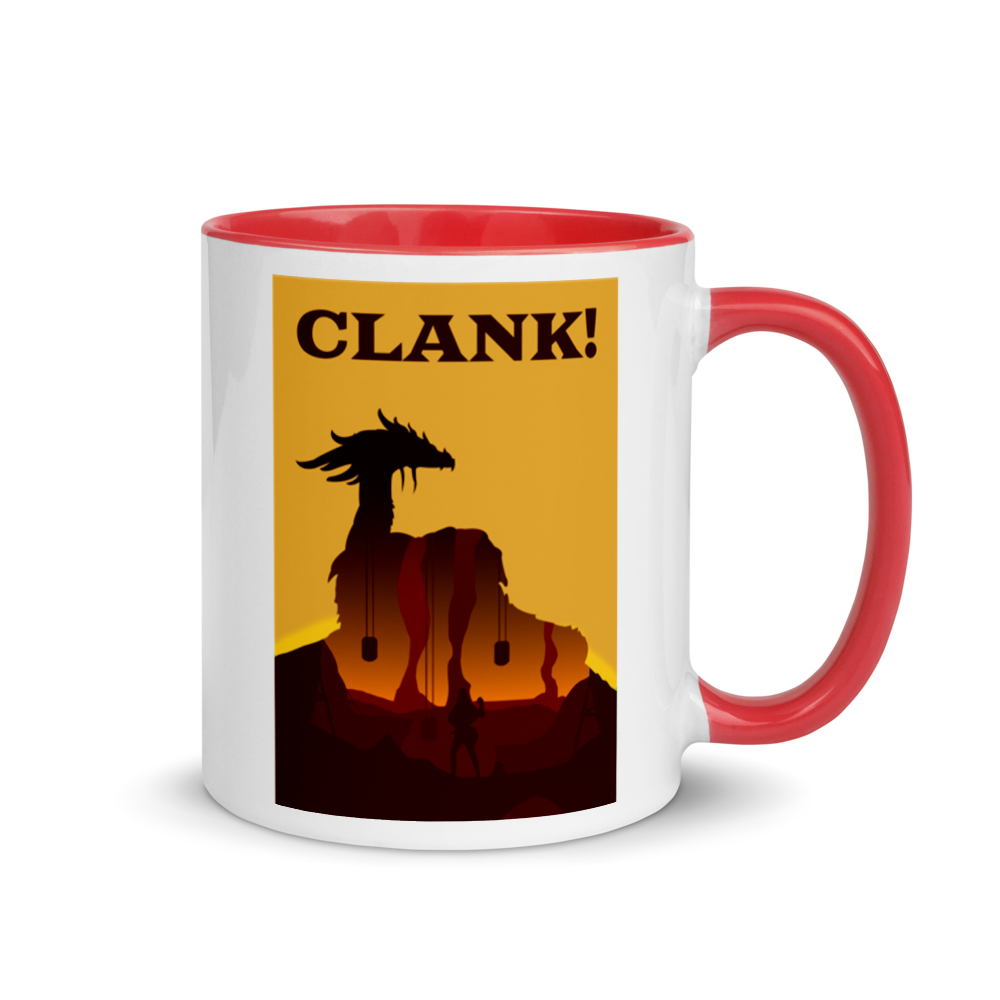 Clank Board Game Silhouette Mug