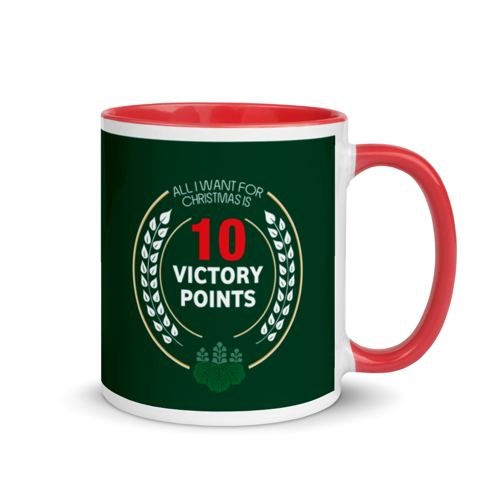 All I Want For Christmas is 10 Victory Points Festive Mug