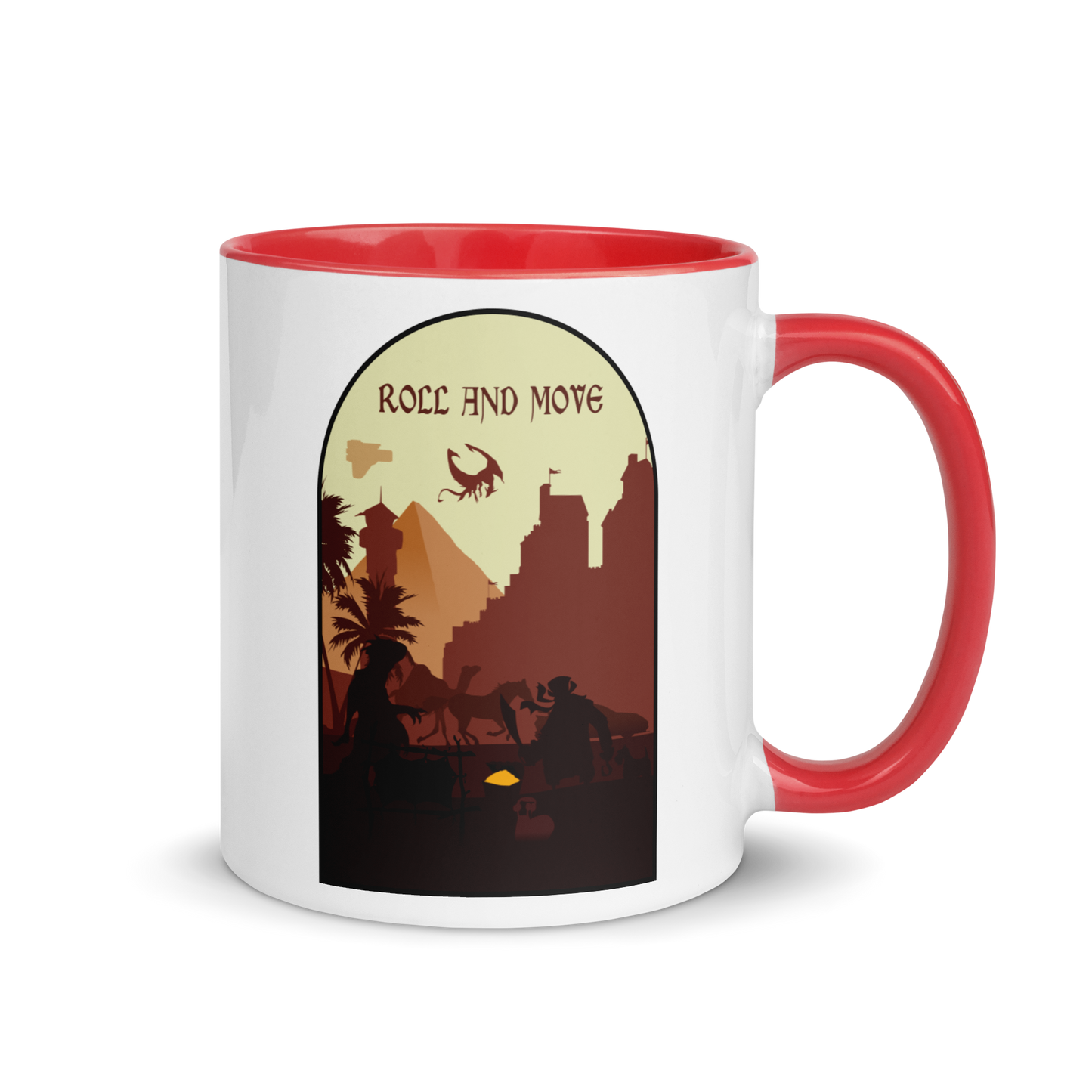 Roll and Move Board Game Mechanic Mug