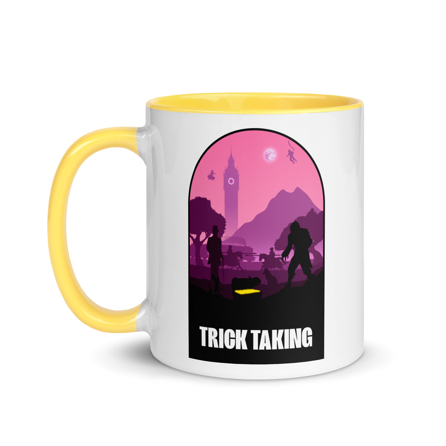 Trick Taking Board Game Mechanic Mug