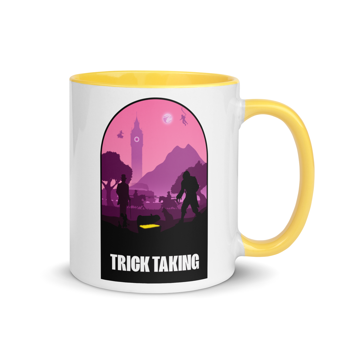 Trick Taking Board Game Mechanic Mug