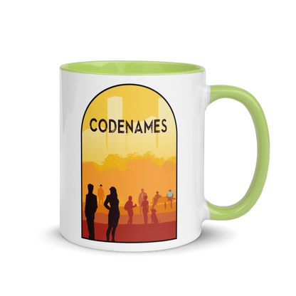 Codenames Minimalist Board Game Mug