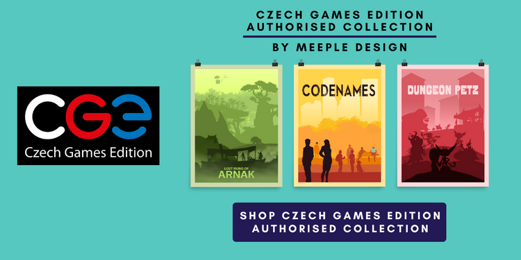 Meeple Design - Unique board game art, posters and t-shirts