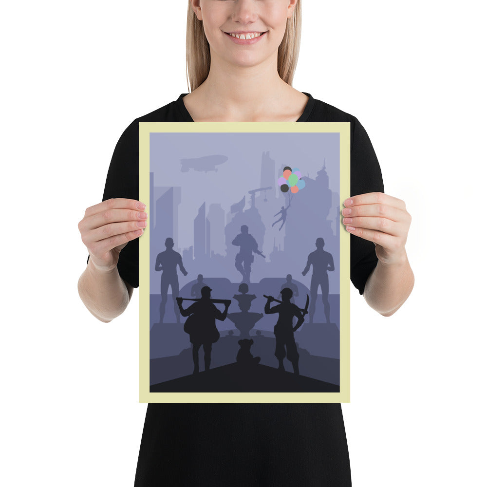 Euphoria Minimalist Board Game Art Poster