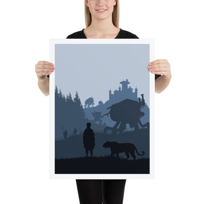 Expeditions Minimalist Board Game Art Poster