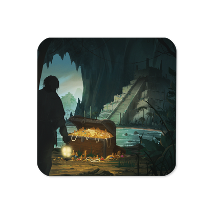 Explorer's Treasure Meeple Coffee Tabletop Gaming Inspired Coaster