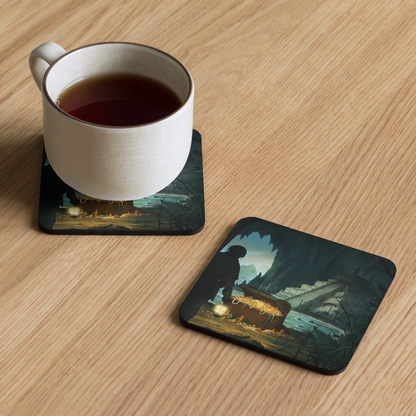 Explorer's Treasure Meeple Coffee Tabletop Gaming Inspired Coaster