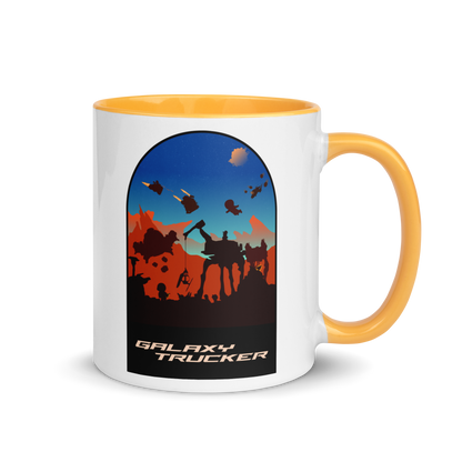 Galaxy Trucker (Dawn) Minimalist Board Game Mug