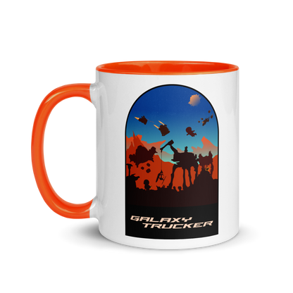 Galaxy Trucker (Dawn) Minimalist Board Game Mug