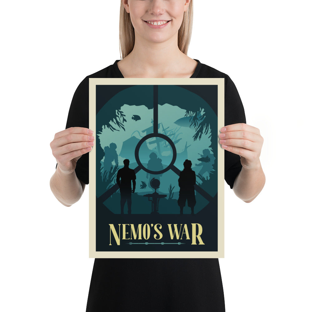 Nemo's War Minimalist Board Game Art Poster