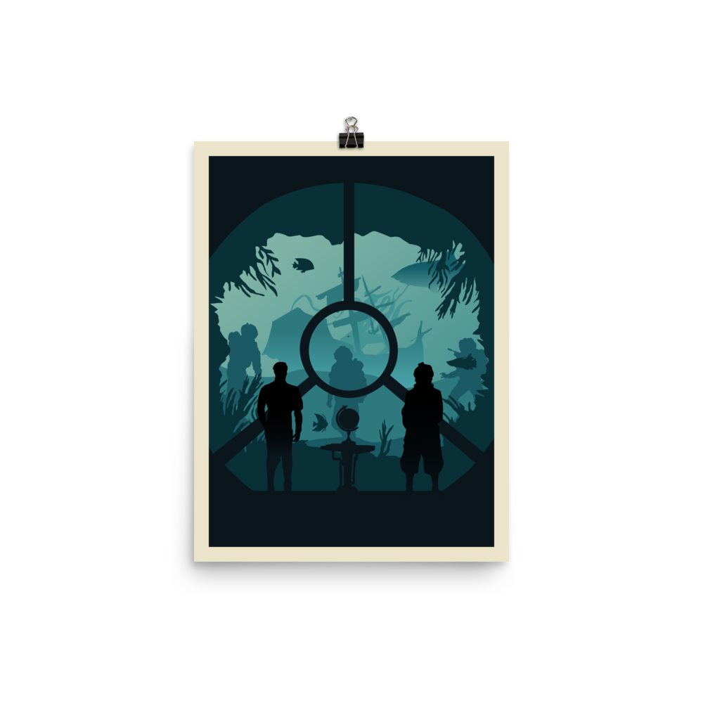 Nemo's War Minimalist Board Game Art Poster