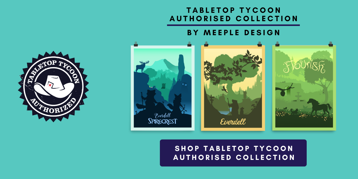 Meeple Board Game Geek Word Art' Sticker