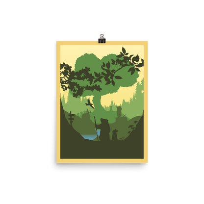 Everdell Minimalist Board Game Art Poster