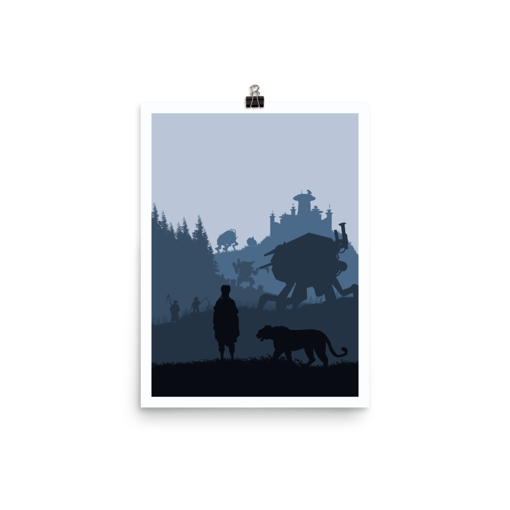 Expeditions Minimalist Board Game Art Poster