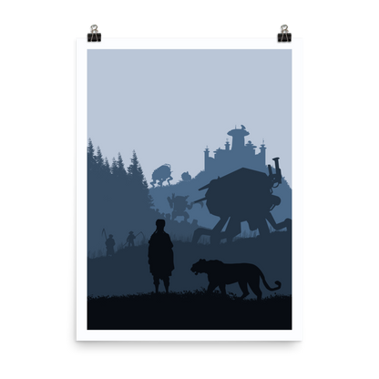 Expeditions Minimalist Board Game Art Poster