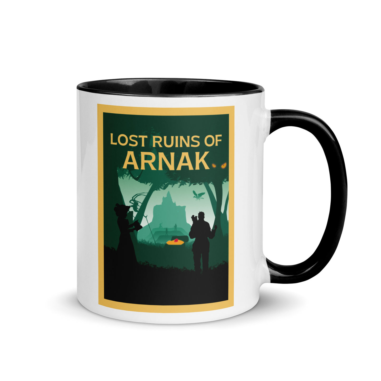 Lost Ruins of Arnak (Temple) Minimalist Board Game Mug