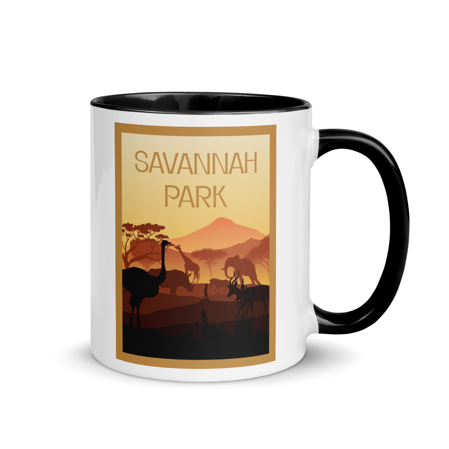 Savannah Park Minimalist Board Game Mug